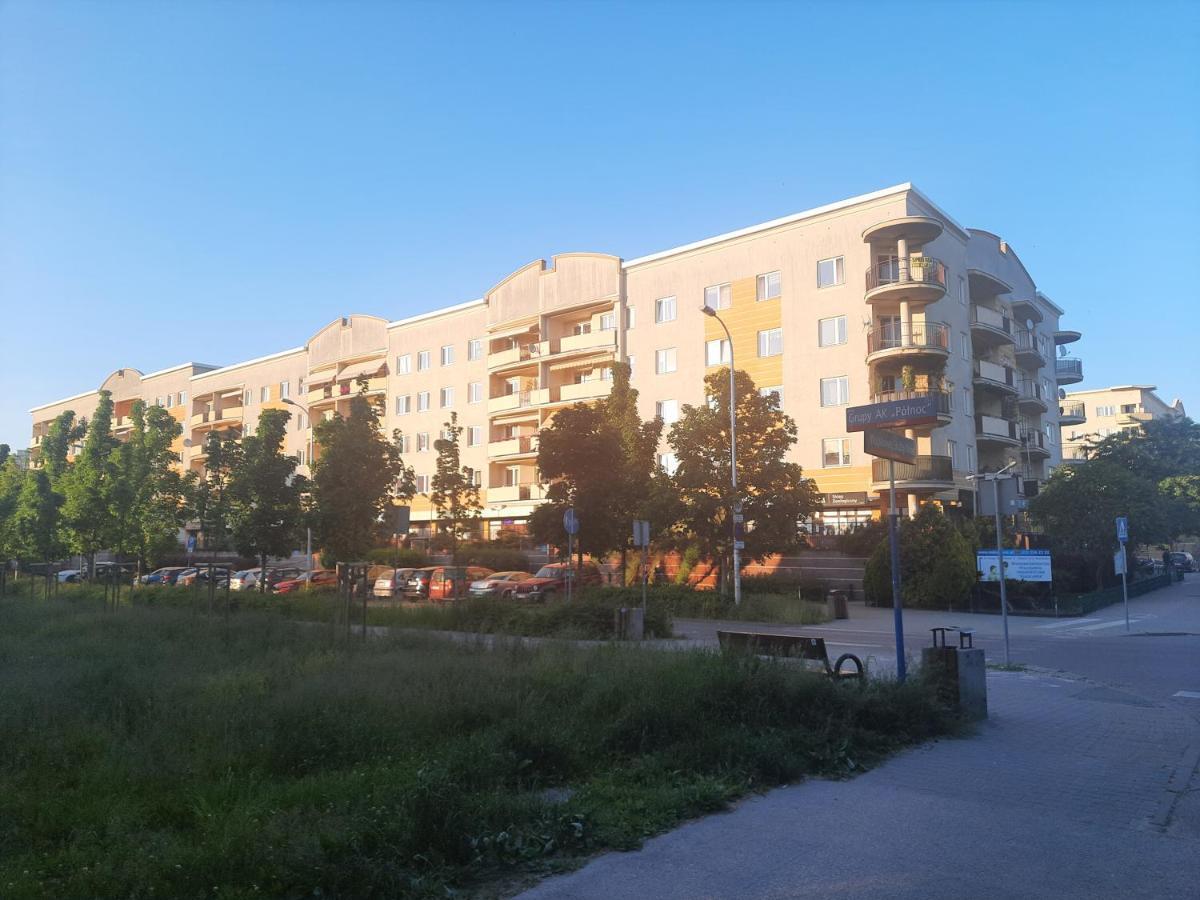 Ferienwohnung Sloneczny Apartament Bluszczanska Warschau Exterior foto