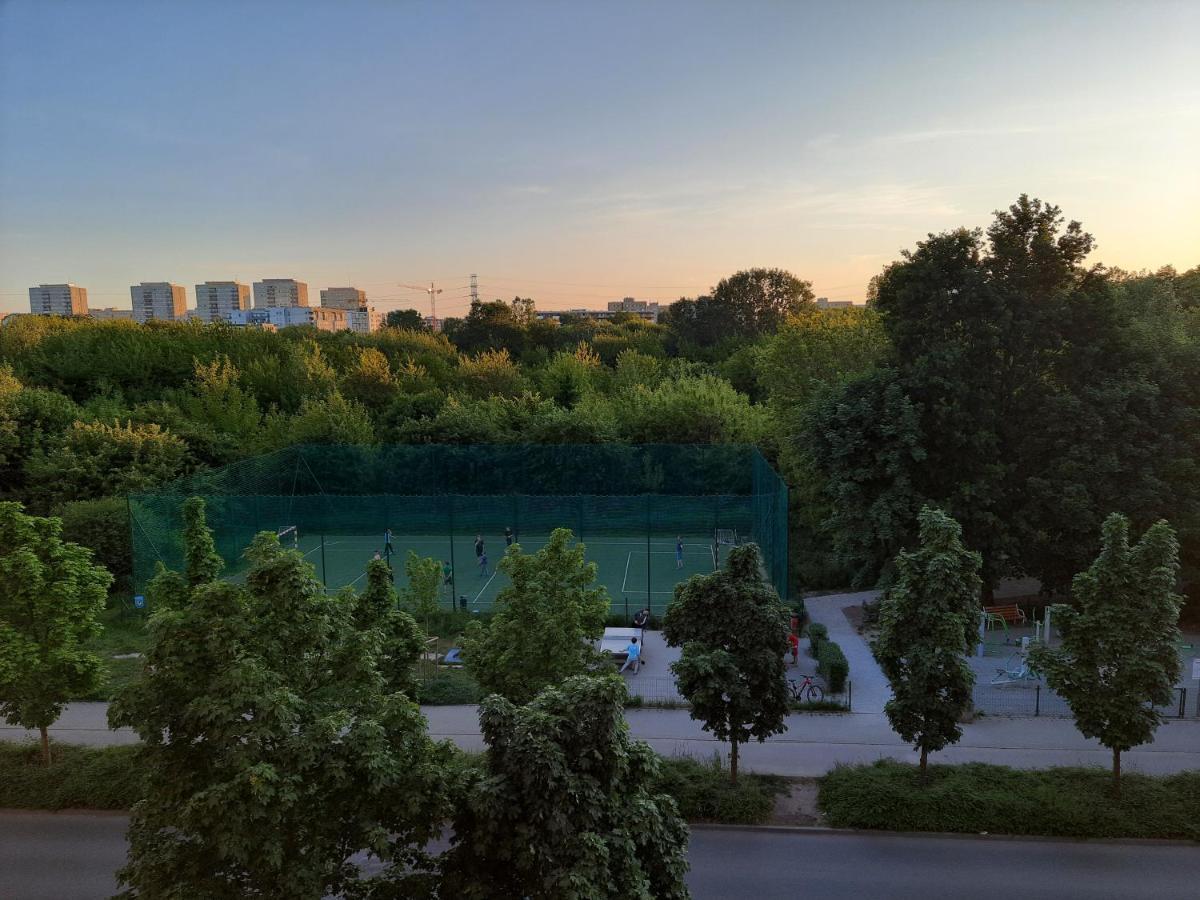 Ferienwohnung Sloneczny Apartament Bluszczanska Warschau Exterior foto