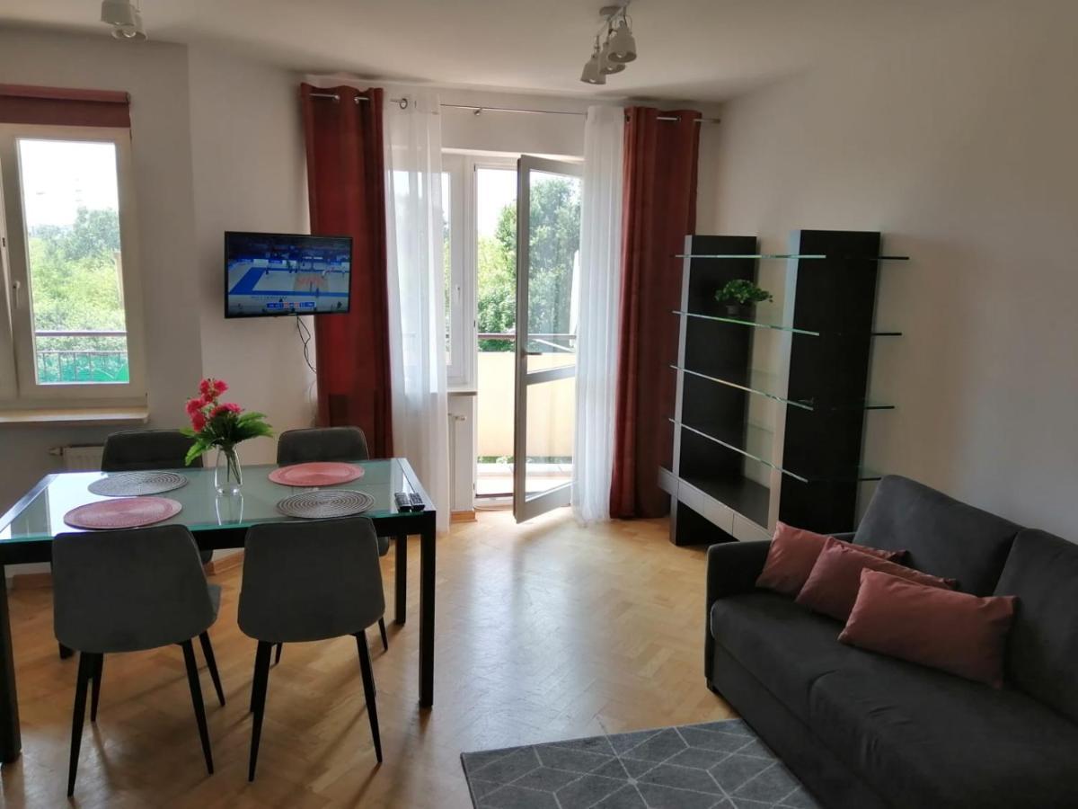 Ferienwohnung Sloneczny Apartament Bluszczanska Warschau Exterior foto
