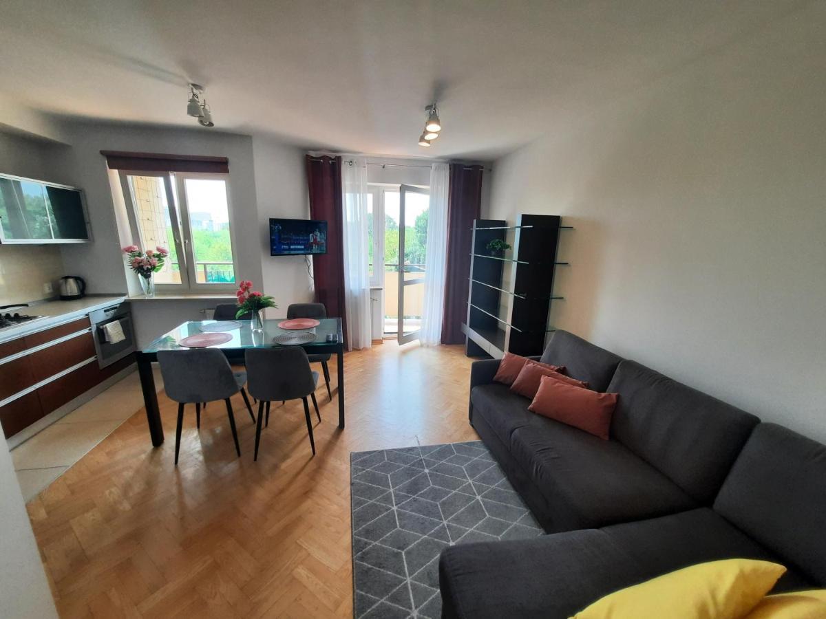 Ferienwohnung Sloneczny Apartament Bluszczanska Warschau Exterior foto