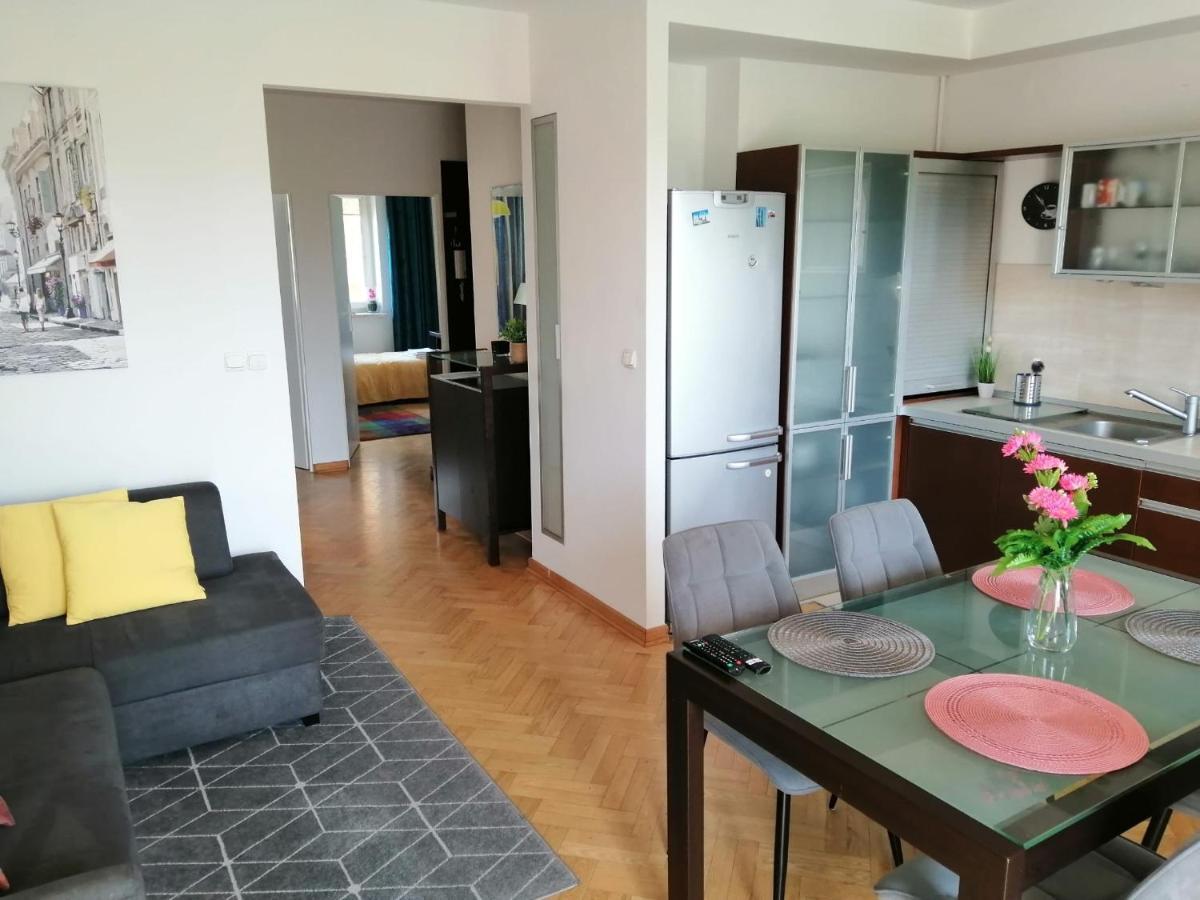 Ferienwohnung Sloneczny Apartament Bluszczanska Warschau Exterior foto
