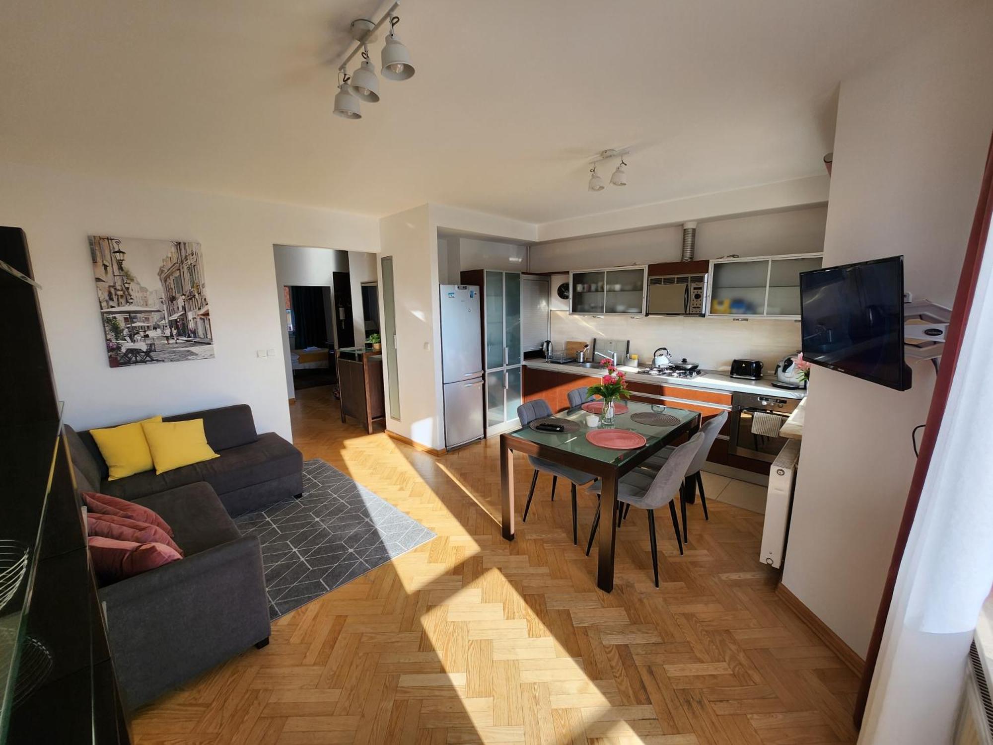 Ferienwohnung Sloneczny Apartament Bluszczanska Warschau Exterior foto